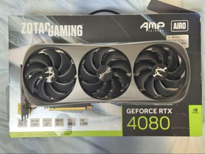 ZOTAC GAMING GeForce RTX 4080 AMP Extreme AIRO 16GB GDDR6X
