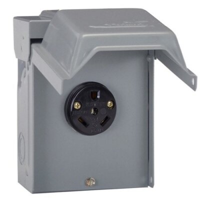 PARALLAX PWR U013P GE Bolt-On 519 in Power Outlet For A Openings