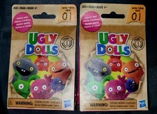 SDCC 2019 HASBRO EXCLUSIVE! LOT OF 2 UGLY DOLLS BLIND BAG SURPRISE FIGURES