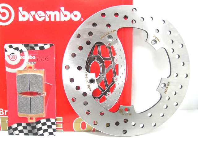 07020xs Bremsscheibe Brembo hinten Beläge Aprilia Scarabeo 250 2004 online  kaufen | eBay