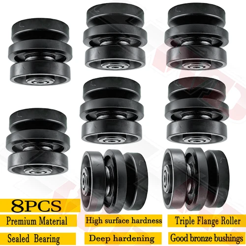 8x Track Bottom Roller Fits Bobcat Model T870 CTL Track Loader Undercarriage