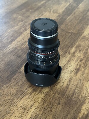 Rokinon 35mm T1.5 Cine DS Lens E Mount