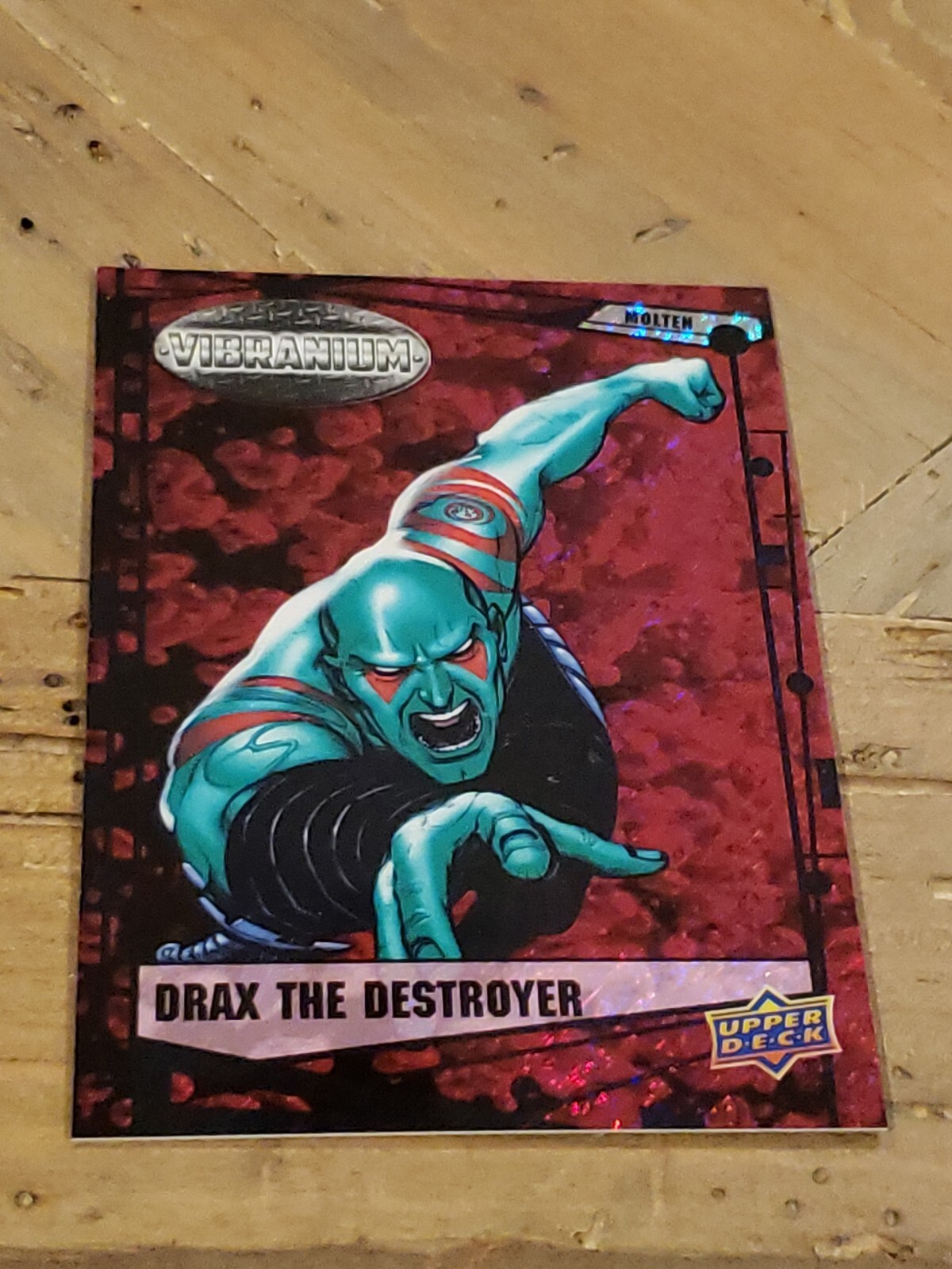 2015 Upper Deck Marvel Vibranium Molten #61 Drax 258/299