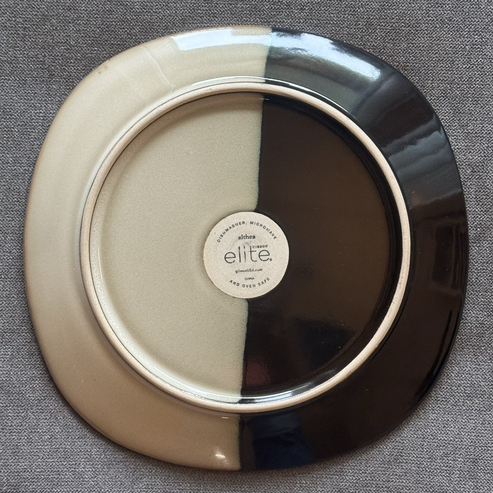 Gibson Elite -Althea- Red Salad Plate - 8 1/2" Rounded Square Replacement