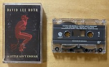David Lee Roth A Little Ain't Enough Cassette Tape Tested And Plays Great 