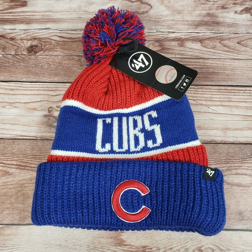 Chicago Cubs Beanie With Pom 47' Brand 