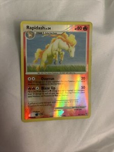 Pokémon TCG Rapidash Diamond & Pearl 59/130 Reverse Holo Uncommon