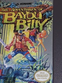 Bayou Billy Nes Case And Booklet Original And Authentic