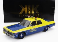 Kk 1/18 Dodge Monaco New York State Police 1974 Gelb Statisches Modell Diecast