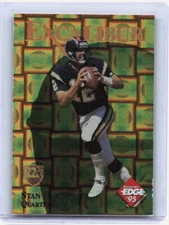 1995 Collector's Edge Excalibur 22k Gold Shield Prisms Stan Humphries #'d /250