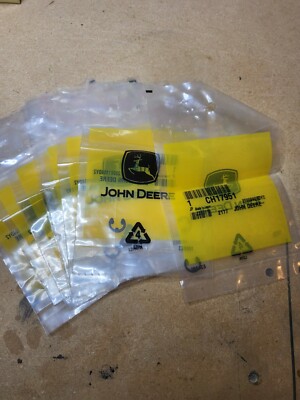 CH17951  JOHN DEERE hitachi E clip Retaining ring  X 8 OEM NOS