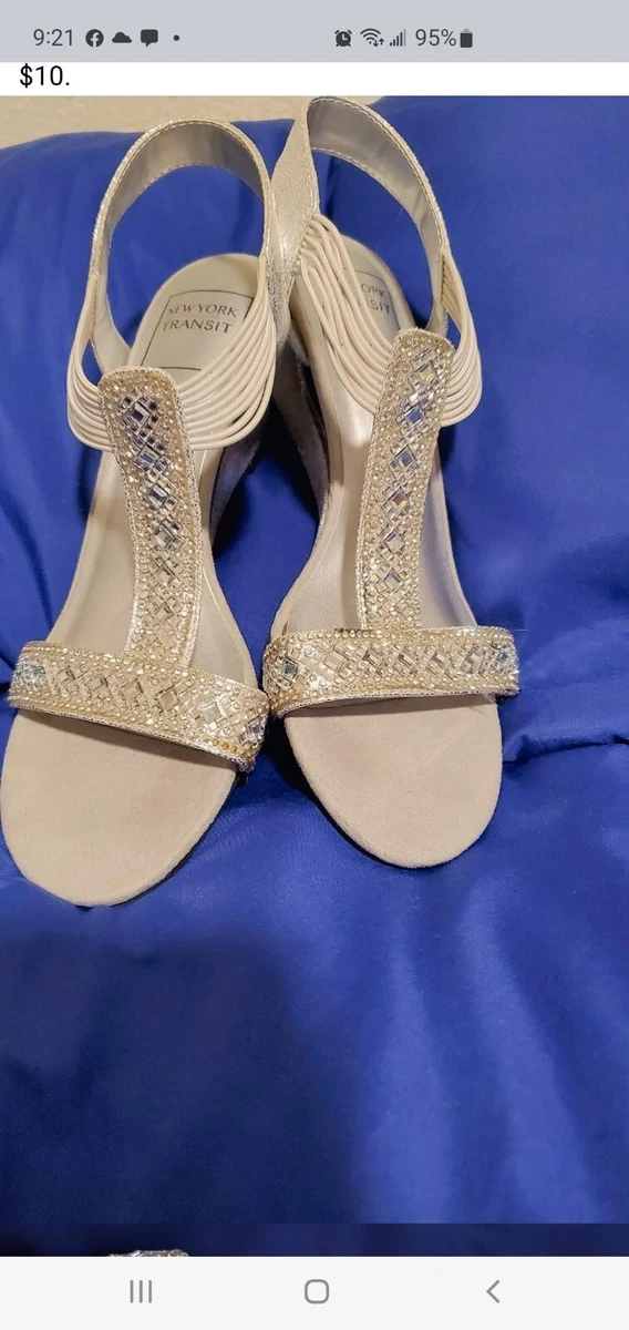 New york transit store shoes silver