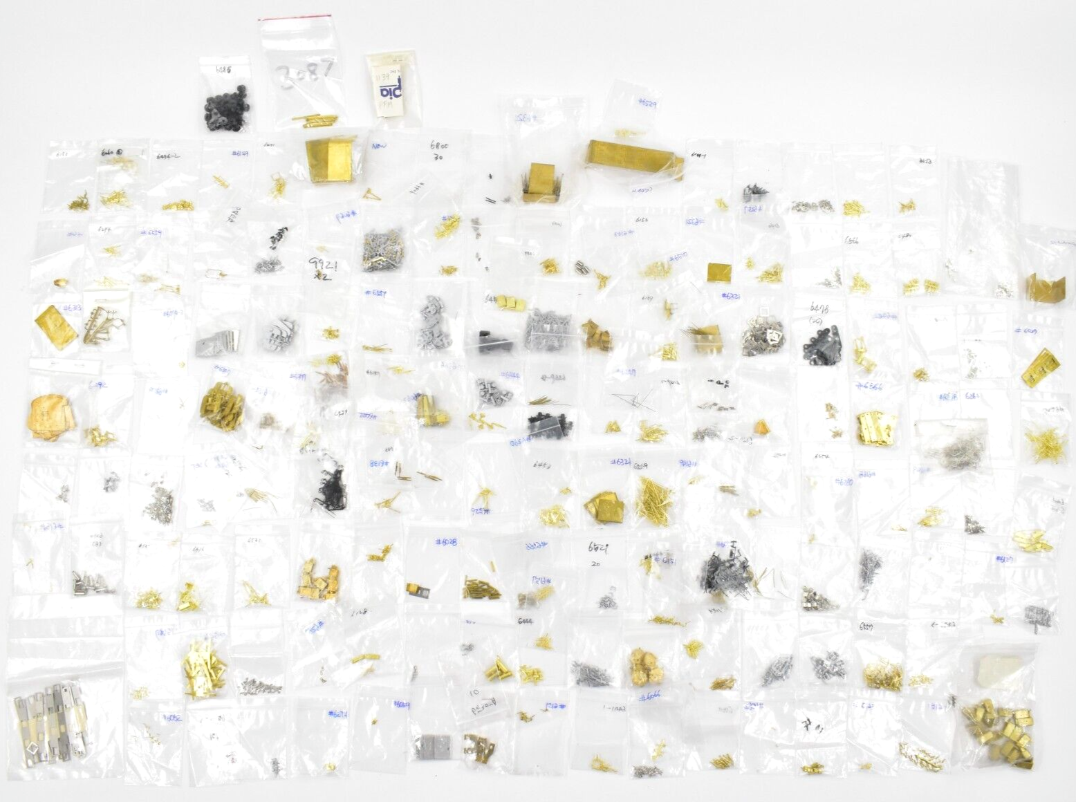 HO Brass Misc. Passenger Car Detail Parts/Castings Lot 2 ASIS SEE