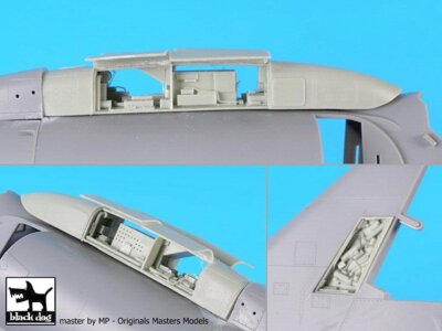 Black Dog 1/32 Spine Electronics & Tail Details A-4 Skyhawk (Hobby Boss) A32006
