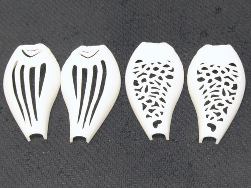 Plantilla de plástico duro 3D wLure señuelo de pesca cebo de manivela cuerpo en blanco UPHC25 - Imagen 4 de 9