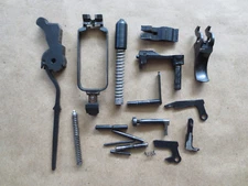 Smith & Wesson 59 Blued Parts Lot 9mm Trigger, Hammer, Drawbar, Slide Stop etc