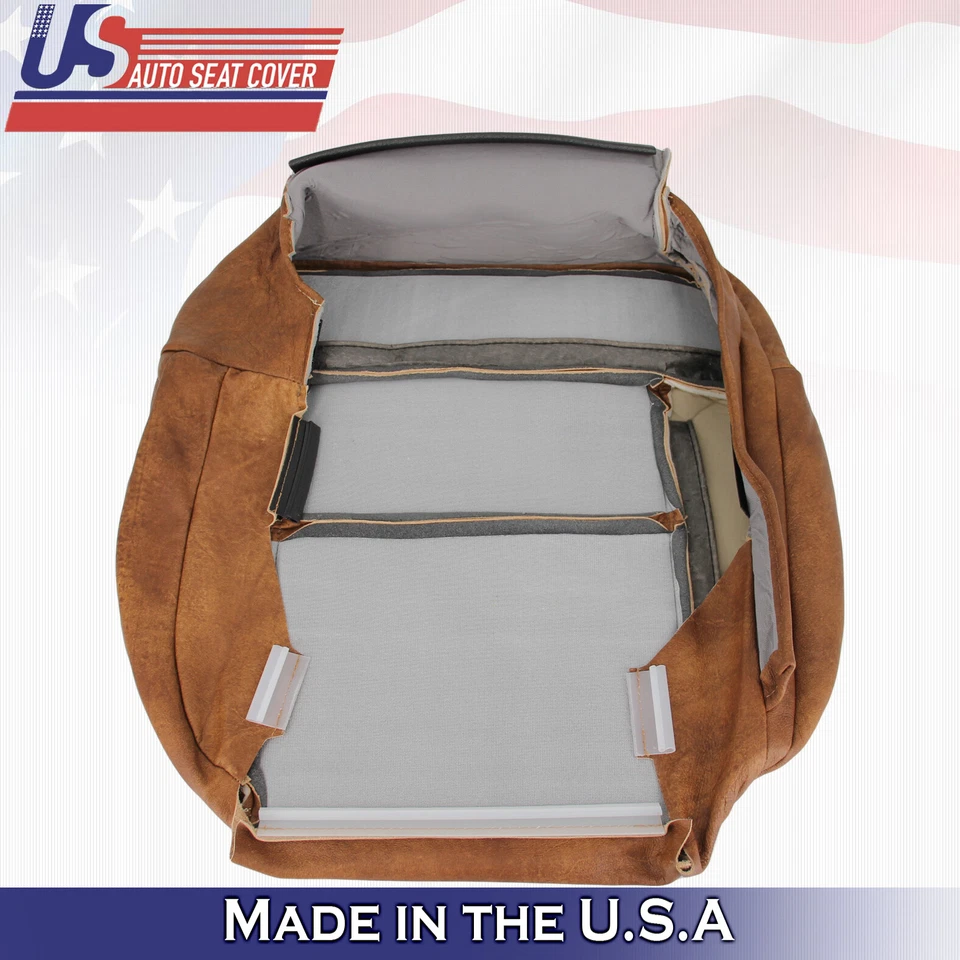 Cubierta de asiento de cuero inferior lateral del pasajero para Ford F150 King Ranch 2007 2008 Foto 3 de 4