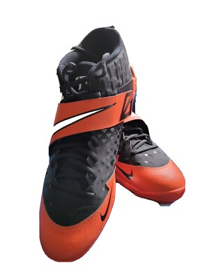 Nike Force Trout 6 MCS Baseball Cleats Men s Size 13 Orange Black Mike Trout New