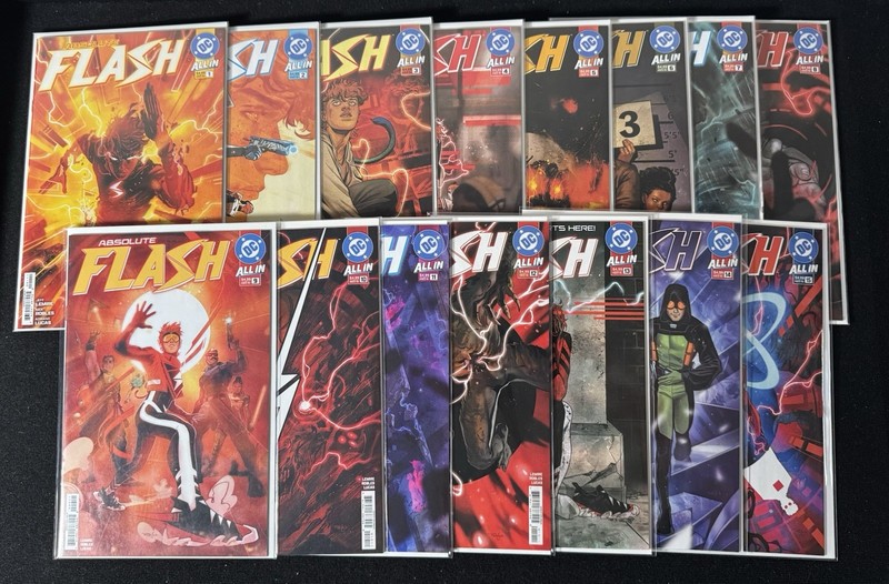 Absolute Flash 1 2 3 4 5 6 7 8 9 10 11 12 13 14 15 1st PRINT Complete Run Set