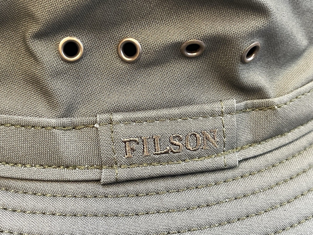 New w Tags Medium Filson Summer Packer Hat Otter Green Packable