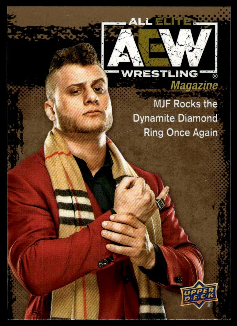 2021 Upper Deck AEW MJF #94 Gold