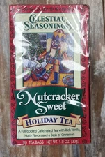 Celestial Seasonings Vintage 1995 Nutcracker Sweet Tea Holiday Special Sealed!