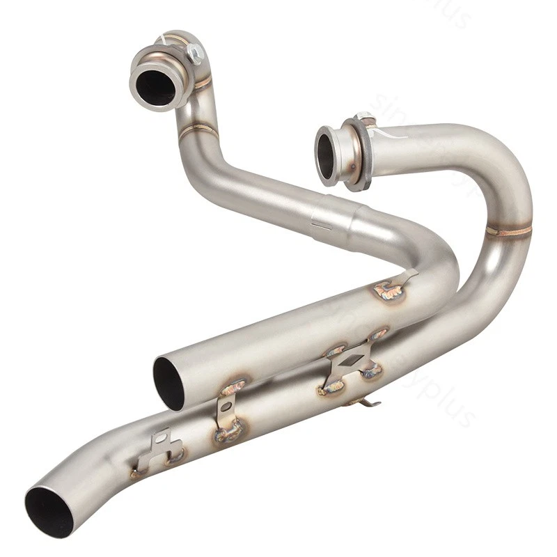 Sistema de cabezal de tubo de escape para Triumph Street Scrambler Gold Line 2021-2023 Foto 4 de 4