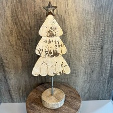 Rustic Wood Christmas Tree Holiday Decor FAST SHIP NEW