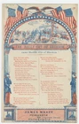 Mr Fancy Cancel Magee Civil War Songsheet The Rally Cry of Freedom #1A