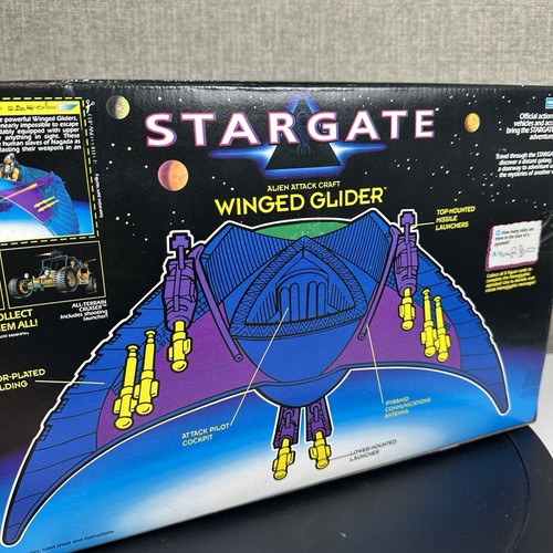 Stargate WINGED GLIDER Alien Attack Craft 1994 de colección de Hasbro NUEVO en caja - Imagen 10 de 16
