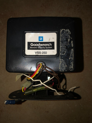 GM  VSS-250 Vehicle Security System Alarm Siren Goodwrench