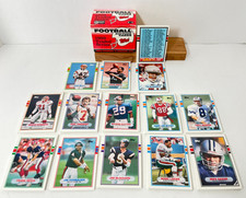 1989 Topps Football Traded Series Boxed Set Complete Cards # 1T-132T Confirmed