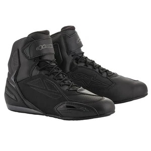 Alpinestars Faster-3 Drystars Motorcycle Shoes Black Cool Grey