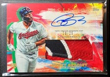 2020 Topps Inception - Inception Autograph Patch Bobby Bradley #IAP-BB Red 20/25
