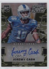2016 Panini Prizm Collegiate Draft Picks Camo 96/199 Jeremy Cash #202 Auto 1ax