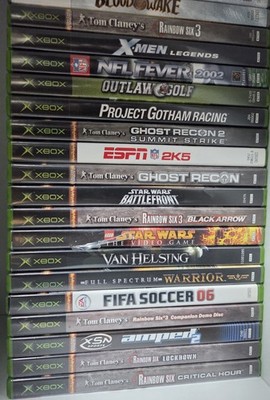 Original Xbox Game Lot Bundle