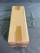 Modern Wooden Storage Unit with 6 Drawers, Metal Handles, and Label Holders