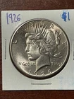 1926 Peace Dollar