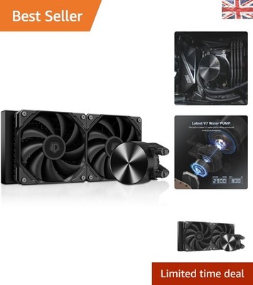 FX240 PRO Liquid CPU Kühler - 240mm AIO mit 2 x 120mm Hocheffizienz Lüfter