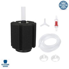 Kit filtro in spugna per acquario per vasche pesci 40-80 galloni