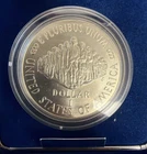 1987 P US Constitution Liberty Coins We The People Proof Silver Dollar Boxes COA