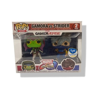 *IN HAND* Funko Pop! MARVEL VS CAPCOM Gamora Vs. Strider 2pk FYE EXCLUSIVE