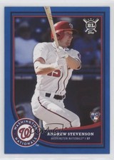 2018 Topps Big League Blue Andrew Stevenson #67 d3m
