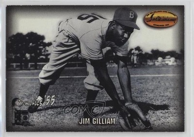1993 Ted Williams Card Company Memories Jim Gilliam #M2 0w7