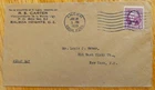 Canal Zone 115 VF First Day Cover January 14, 1933. RS Carter envelope. Scott 12