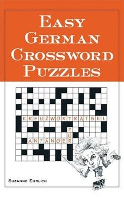 Easy German Crossword Puzzles (Hardback or Cased Book)