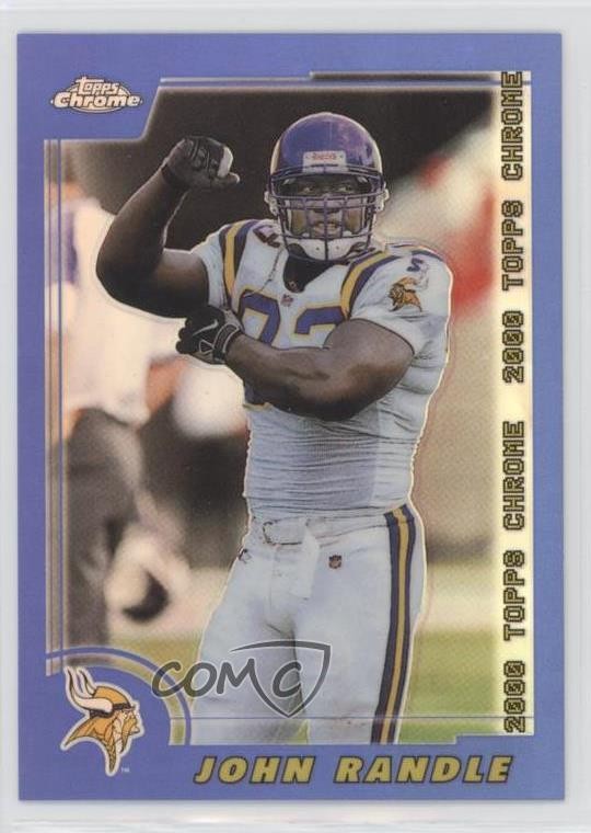 2000 Topps Chrome Refractor John Randle #54 HOF