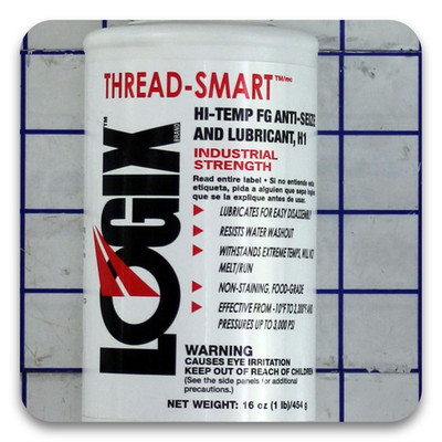 Food Grade Anti-Seize NSF H1 1 lb High Temp Applicator Can
