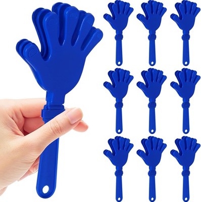 10 Pcs Blue Hand Clappers Noisemakers for Parties, Sports & Games