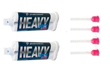 Dental VPS Impression Material – Heavy Body Fast Set (2 Cartridges, 4 Tips)